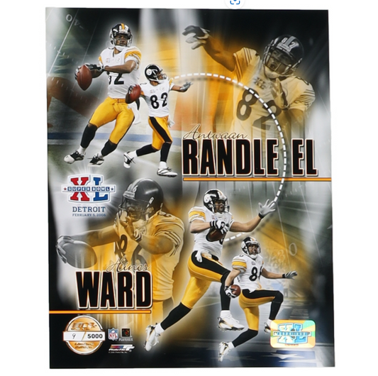 Antwaan Randle El / Hines Ward Steelers LE 8x10 Photo