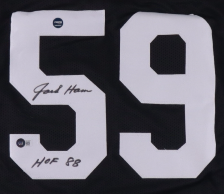 Jack Ham Signed Pittsburgh Steelers Jersey