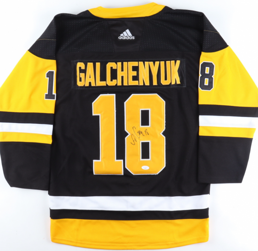 Alex Galchenyuk Signed Pittsburgh Penguins Jersey