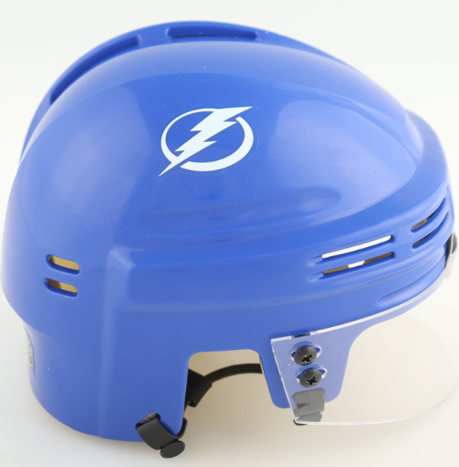 Nikita Kucherov Signed Tampa Bay Lighting Mini Helmet