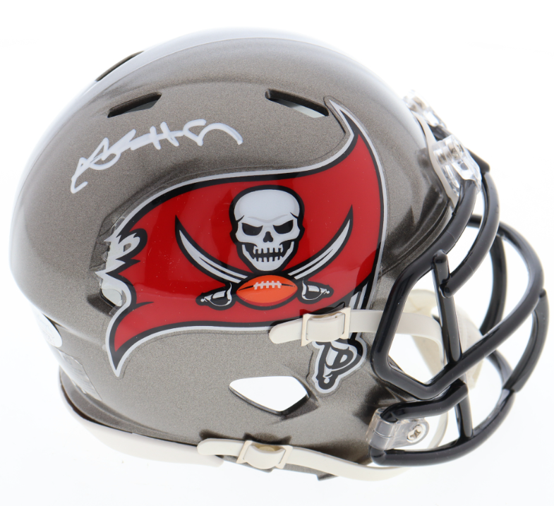 Antonio Brown Signed Tampa Bay Buccaneers Mini Helmet