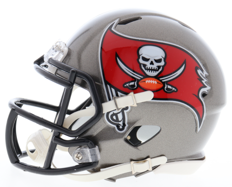 Antonio Brown Signed Tampa Bay Buccaneers Mini Helmet