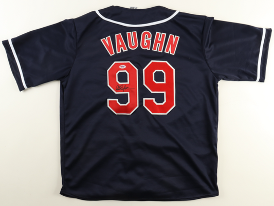 Charlie Sheen Signed "Major League" Jersey