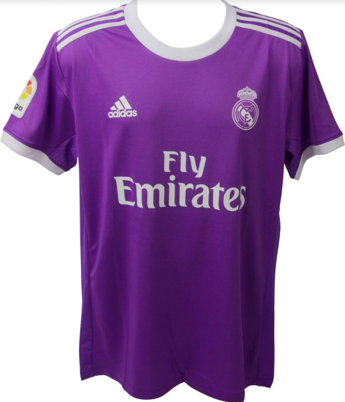 Karim Benzema Signed Real Madrid Away Jersey