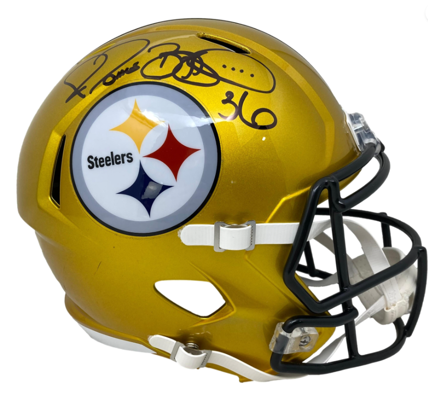 Jerome Bettis Signed Pittsburgh Steelers Full-Size Helmet