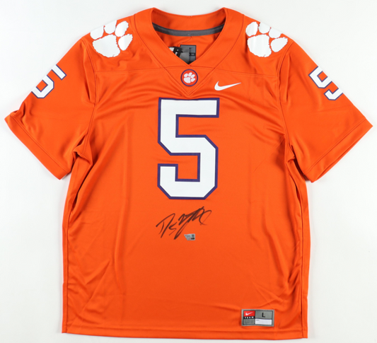 DJ Uiagalelei Signed Clemson Tigers Jersey