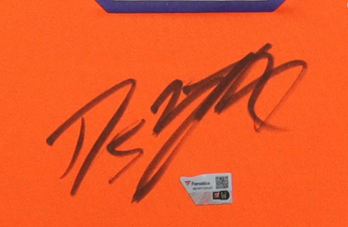 DJ Uiagalelei Signed Clemson Tigers Jersey