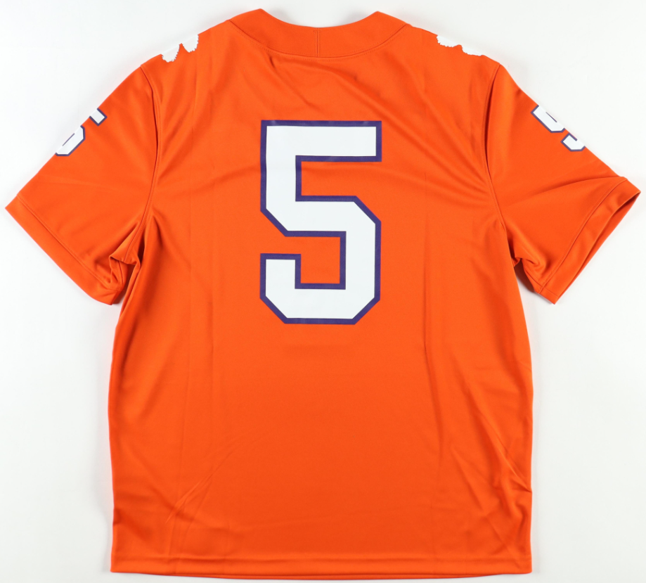 DJ Uiagalelei Signed Clemson Tigers Jersey