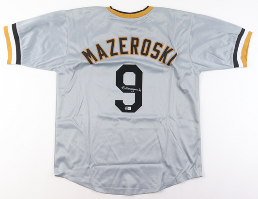 Bill Mazeroski Signed Pittsburgh Pirates Jersey