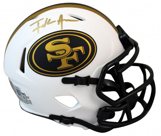 Frank Gore Signed San Francisco 49ers Mini Helmet