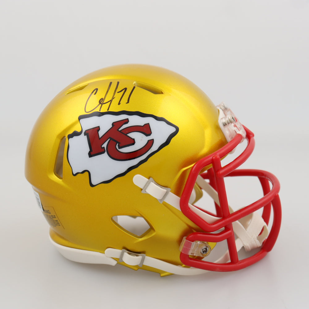 Clyde Edwards-Helaire Signed Kansas City Chiefs Mini Helmet