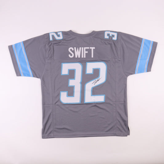 D'Andre Swift Signed Detroit Lions Jersey