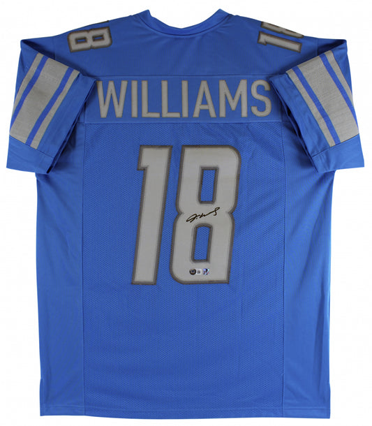 Jameson Williams Signed Detroit Lions Jersey