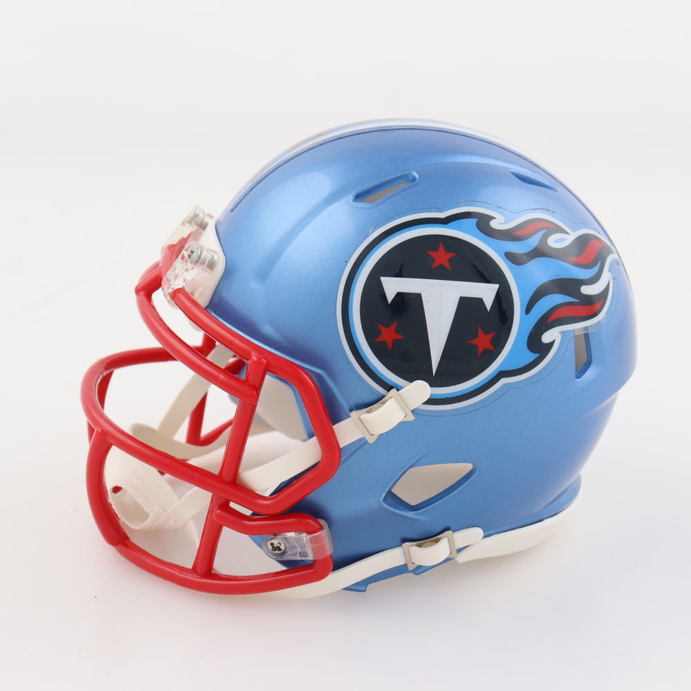 Treylon Burks Signed Tennessee Titans Mini Helmet