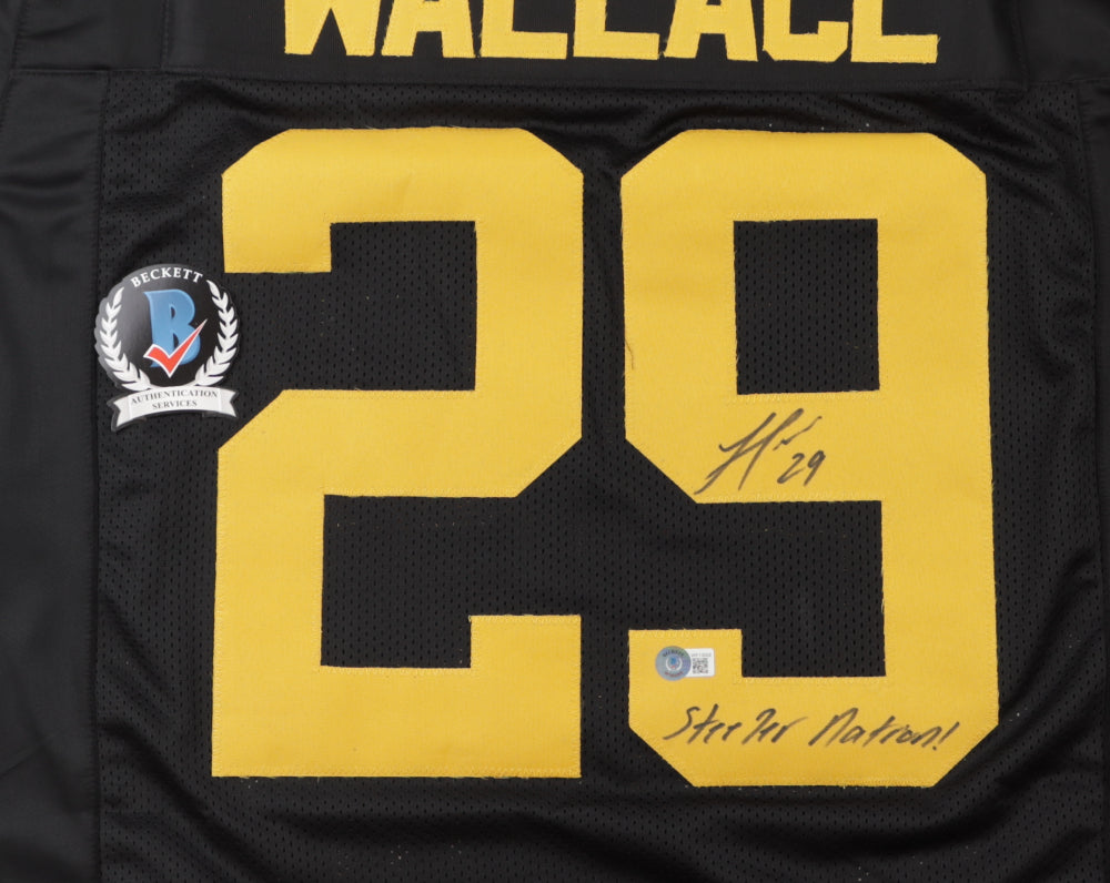 Levi Wallace Signed Pittsburgh Steelers Jersey