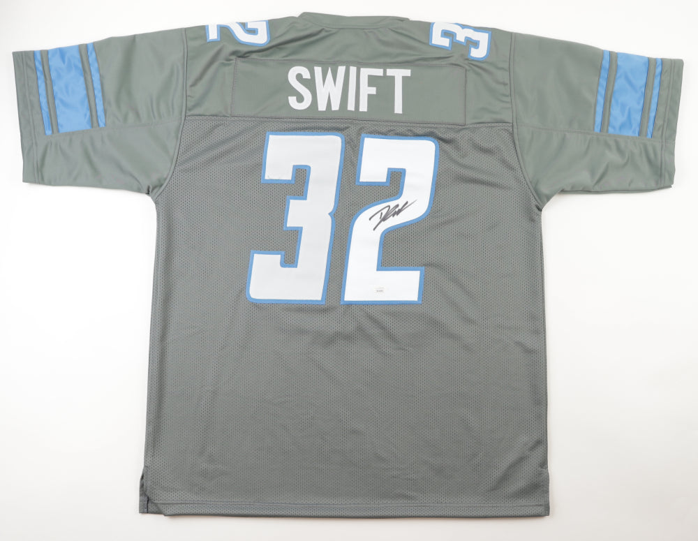 D'Andre Swift Signed Detroit Lions Jersey