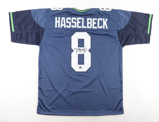 Matt Hasselbeck Signed Seattle Seahawks Jersey