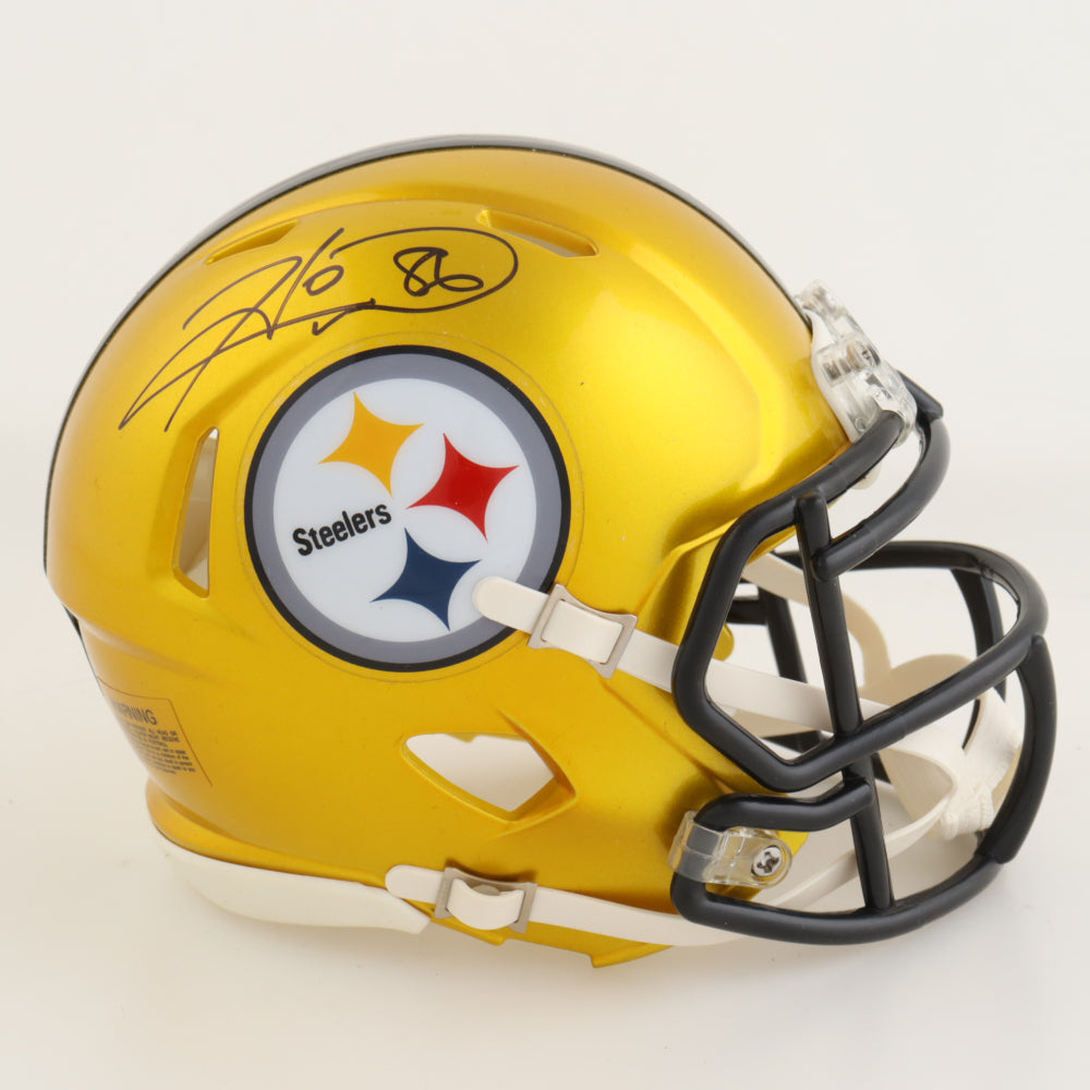 Hines Ward Signed Pittsburgh Steelers Mini Helmet