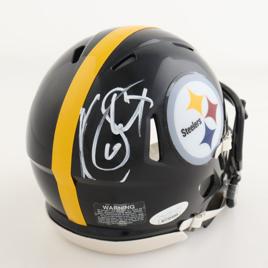 Kordell Stewart Signed Pittsburgh Steelers Mini Helmet