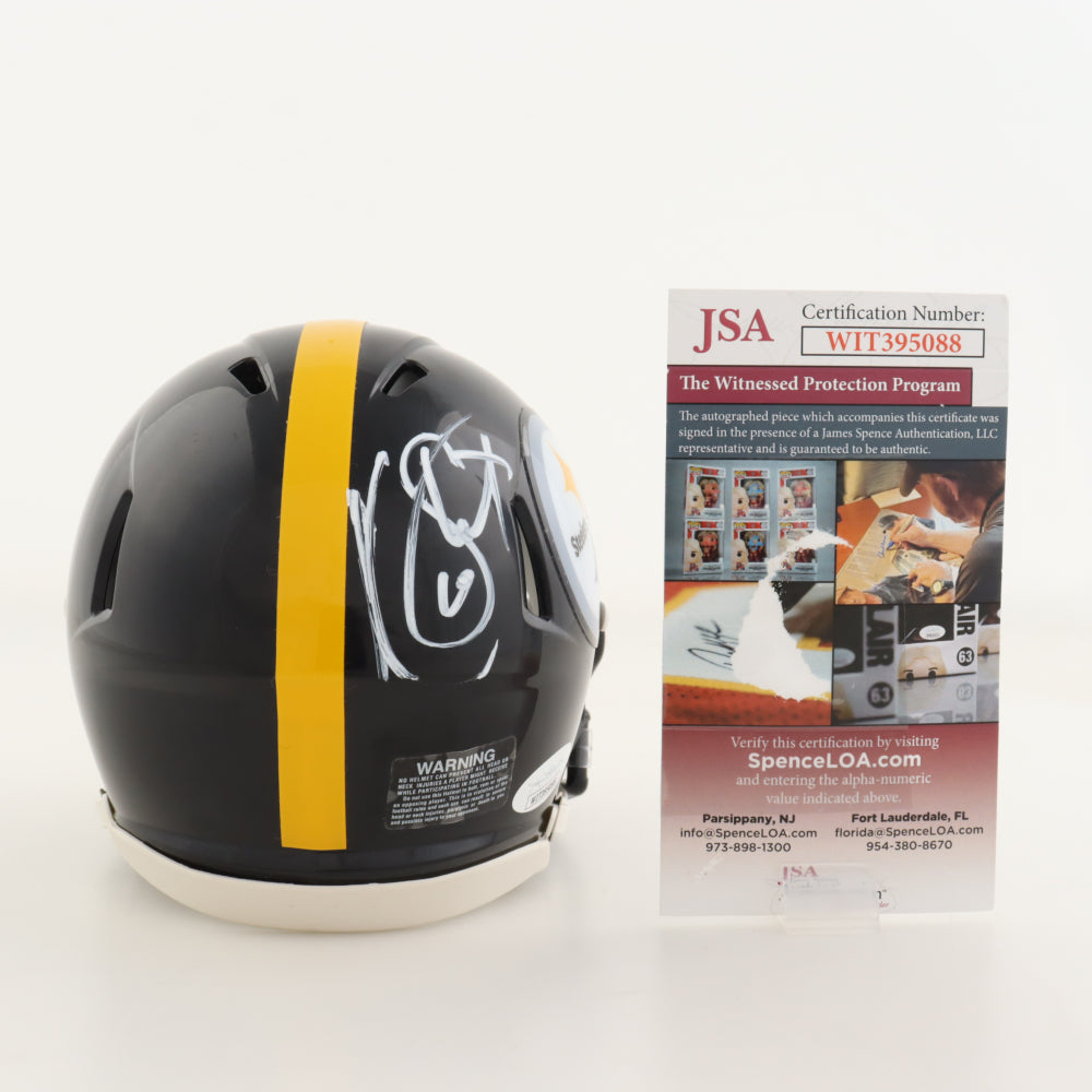 Kordell Stewart Signed Pittsburgh Steelers Mini Helmet