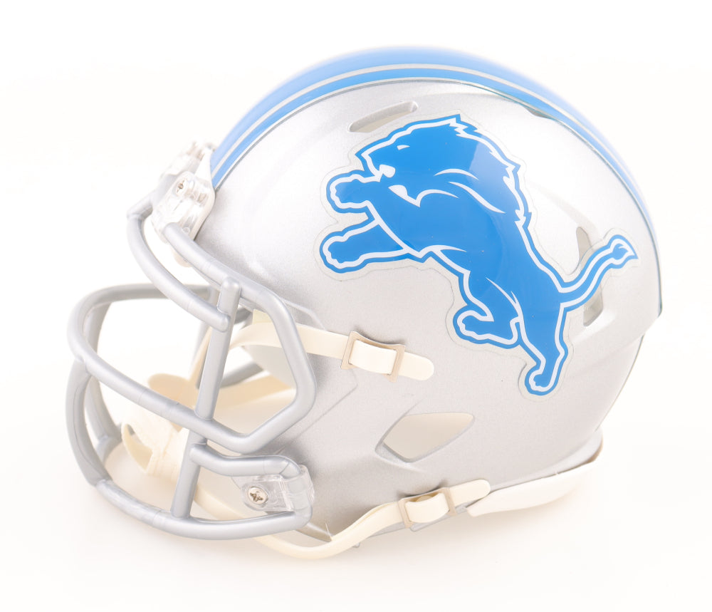 T. J. Hockenson Signed Detroit Lions Mini Helmet