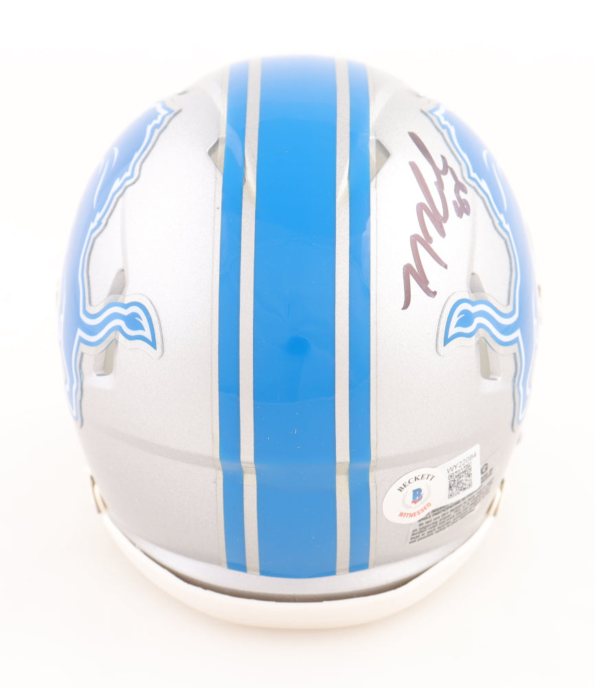 T. J. Hockenson Signed Detroit Lions Mini Helmet