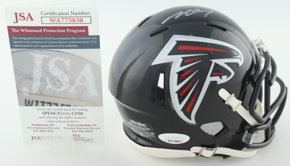 Michael Vick Signed Atlanta Falcons Mini Helmet