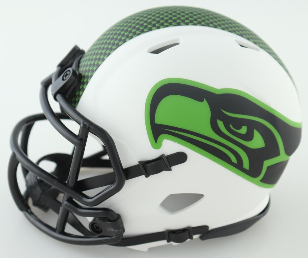 Noah Fant Signed Seattle Seahawks Mini Helmet