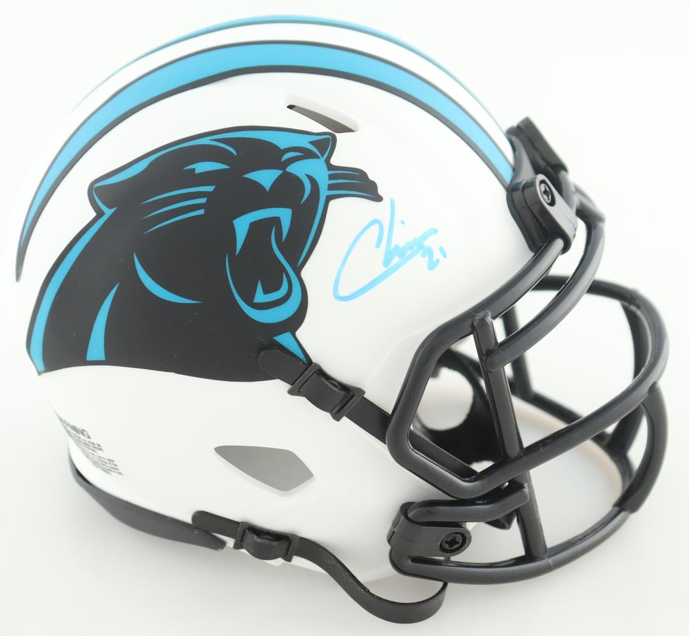 Jeremy Chinn Signed Carolina Panthers Mini Helmet