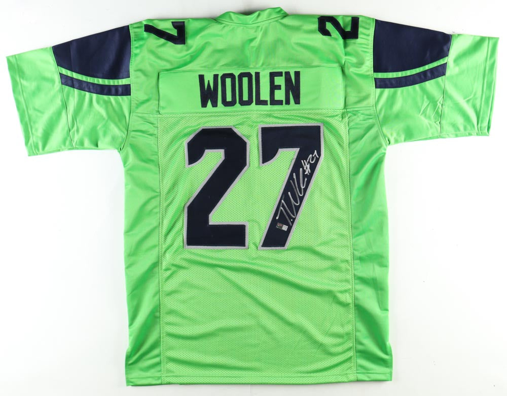 Tariq Woolen Signed Seattle Seahawks Jersey