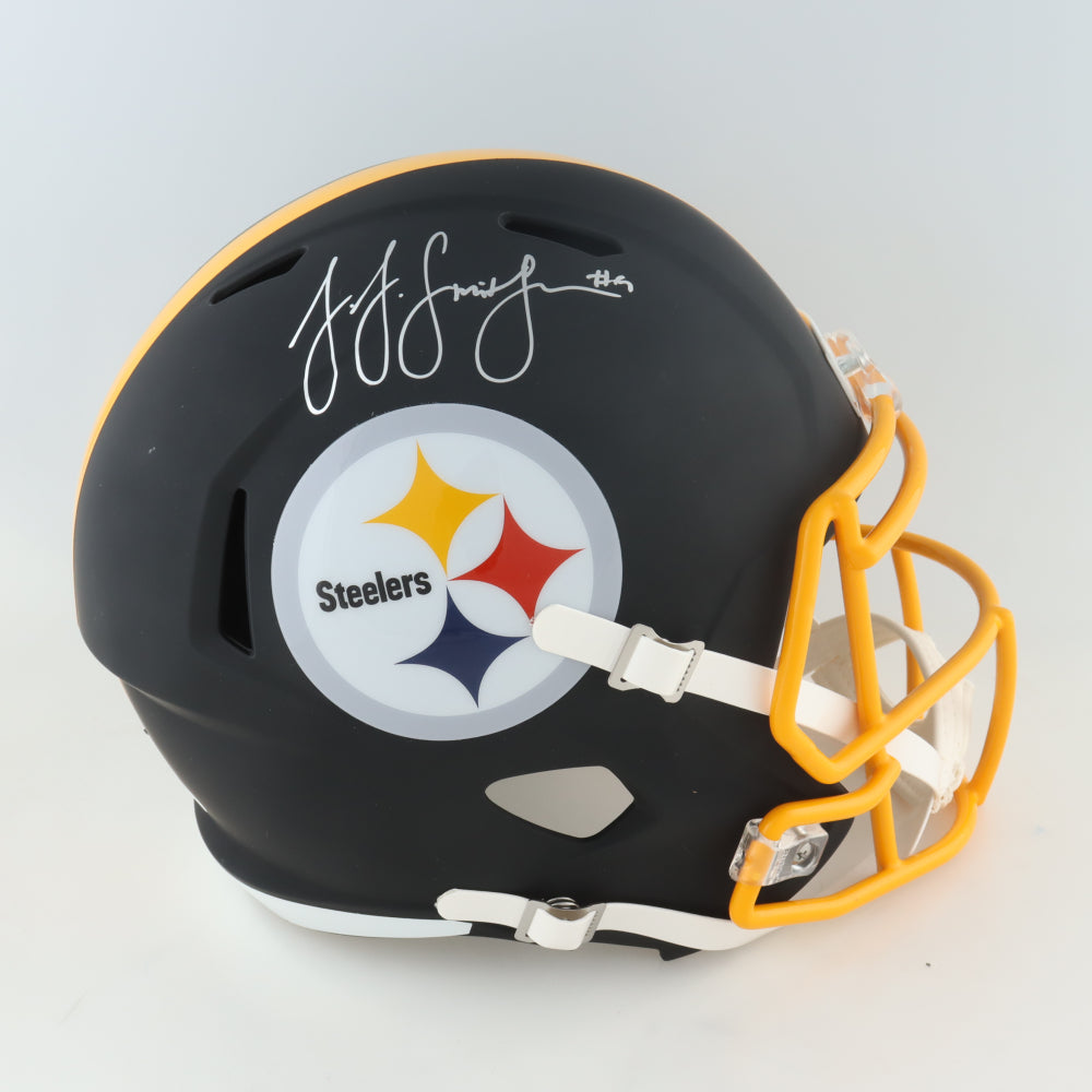 JuJu Smith-Schuster Signed Pittsburgh Steelers Full-Size Helmet