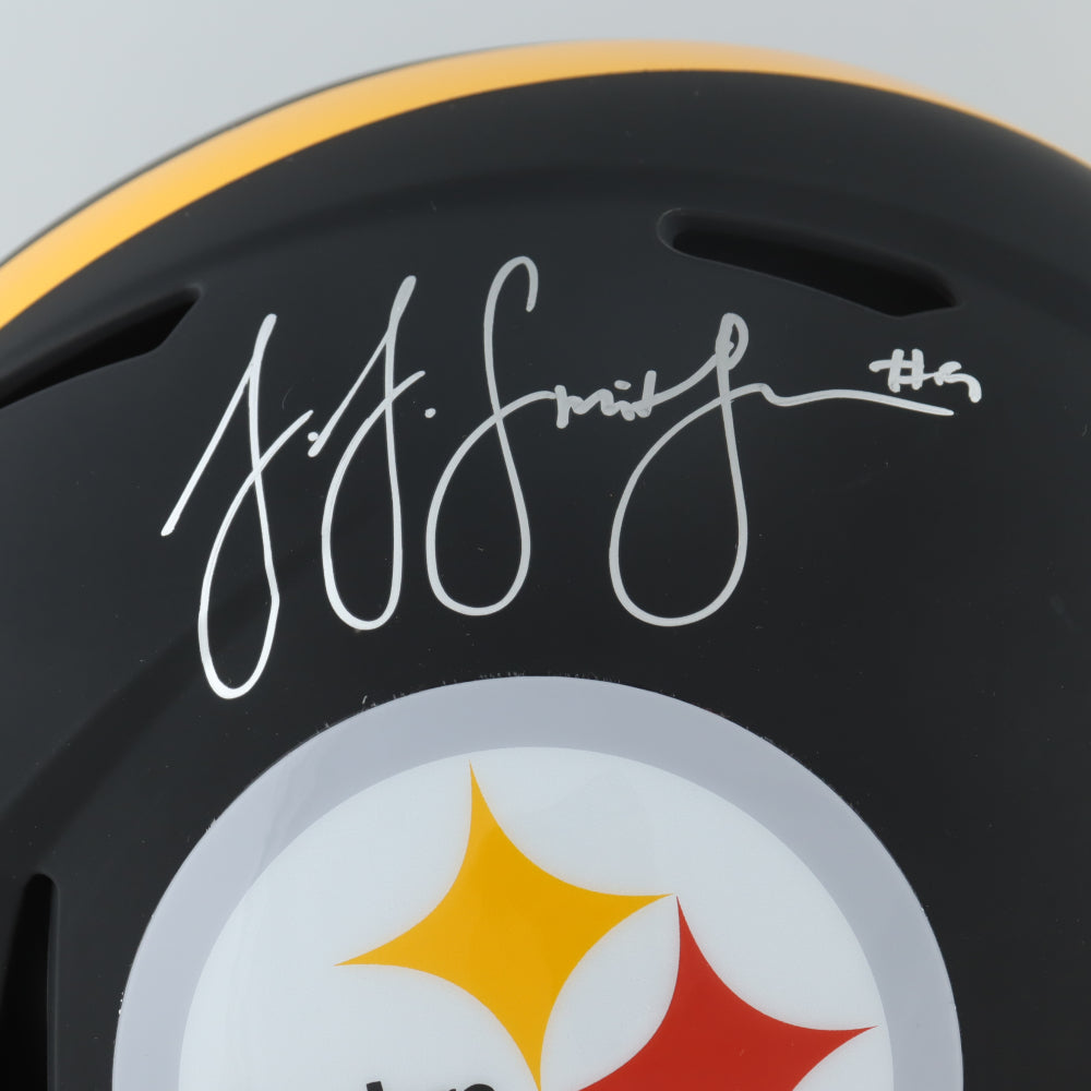 JuJu Smith-Schuster Signed Pittsburgh Steelers Full-Size Helmet