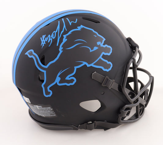 Jamaal Williams Signed Detroit Lions Full-Size Authentic On-Field Helmet