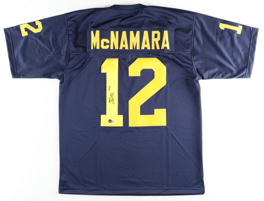 Cade McNamara Signed Michigan Wolverines Jersey