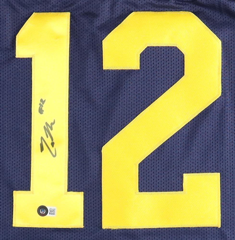 Cade McNamara Signed Michigan Wolverines Jersey