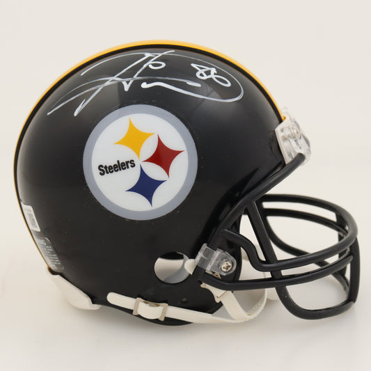 Hines Ward Signed Pittsburgh Steelers Mini Helmet