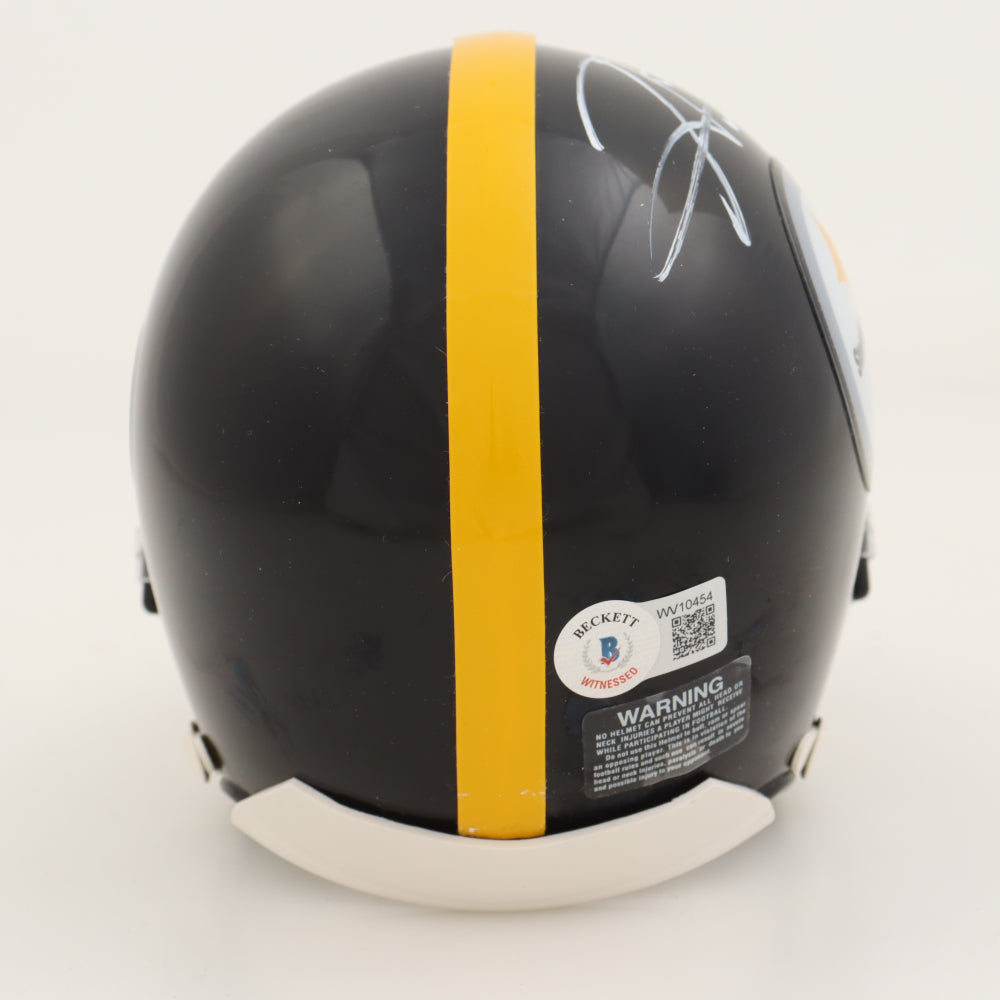 Hines Ward Signed Pittsburgh Steelers Mini Helmet