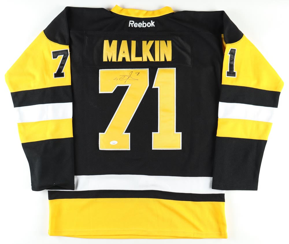 Evgeni Malkin Signed Pittsburgh Penguins CCM Reebok Jersey