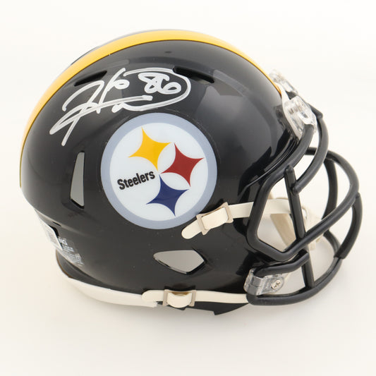 Hines Ward Signed Pittsburgh Steelers Mini Helmet