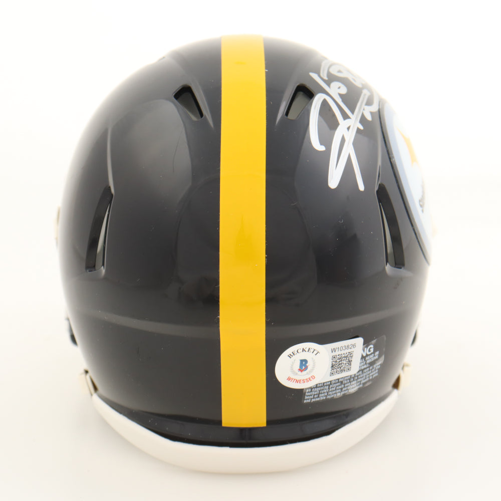 Hines Ward Signed Pittsburgh Steelers Mini Helmet