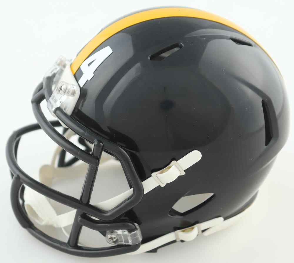 Ike Taylor Signed Pittsburgh Steelers Mini Helmet